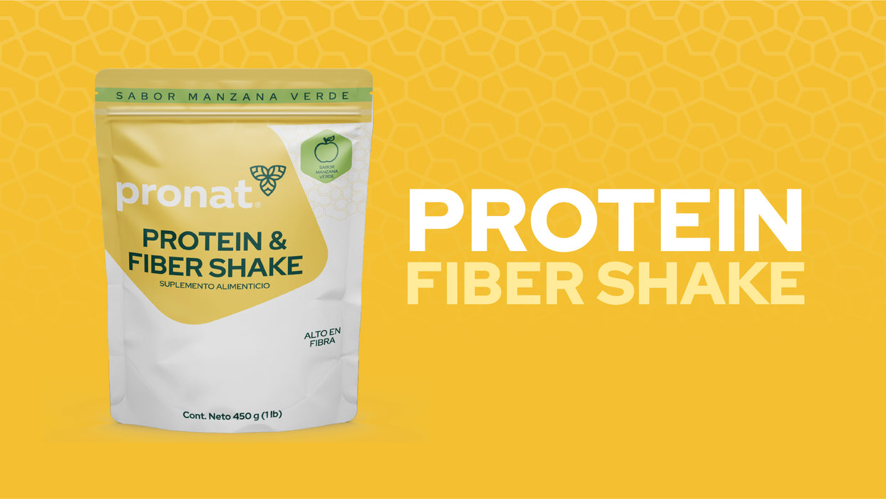Protein & Fiber Shake 450g - Pronat
