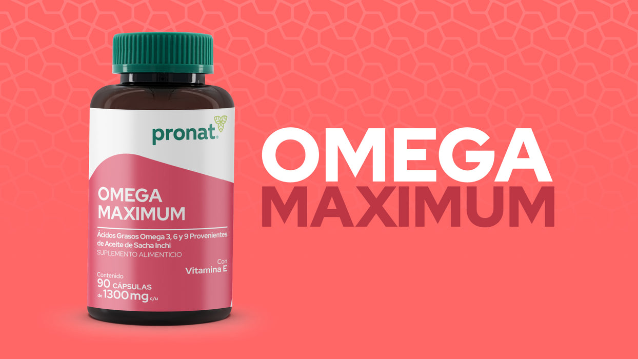 Omega Maximum 90 cápsulas - Pronat
