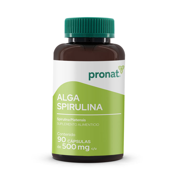 Alga Spirulina 90 cápsulas - Pronat