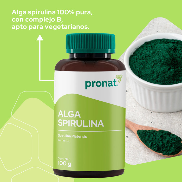 Alga Spirulina 100g - Pronat