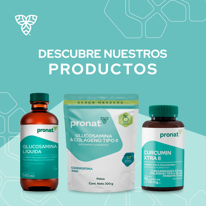 Glucosamina & Colágeno Tipo II polvo 300g