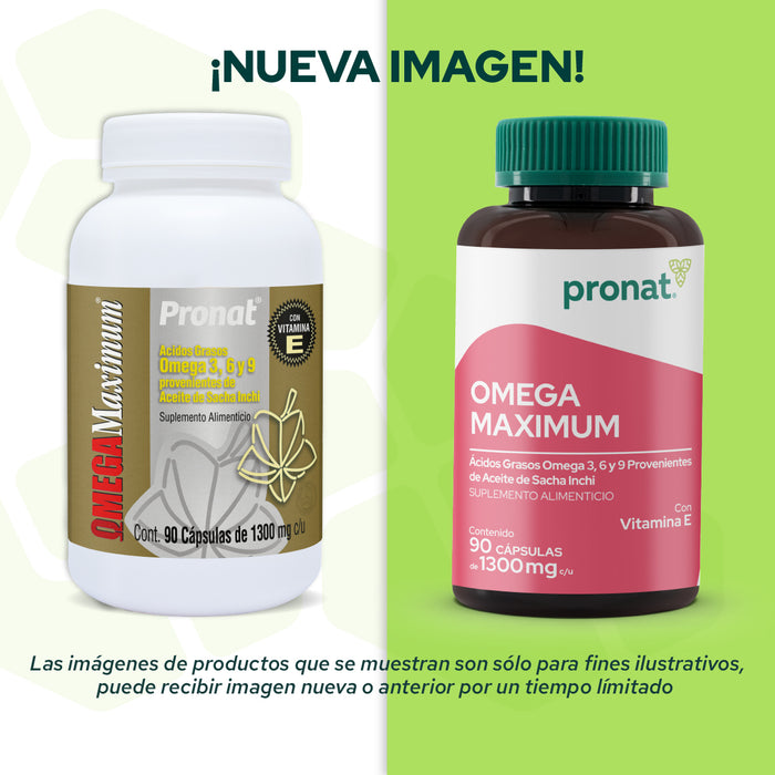 Omega Maximum 90 cápsulas - Pronat
