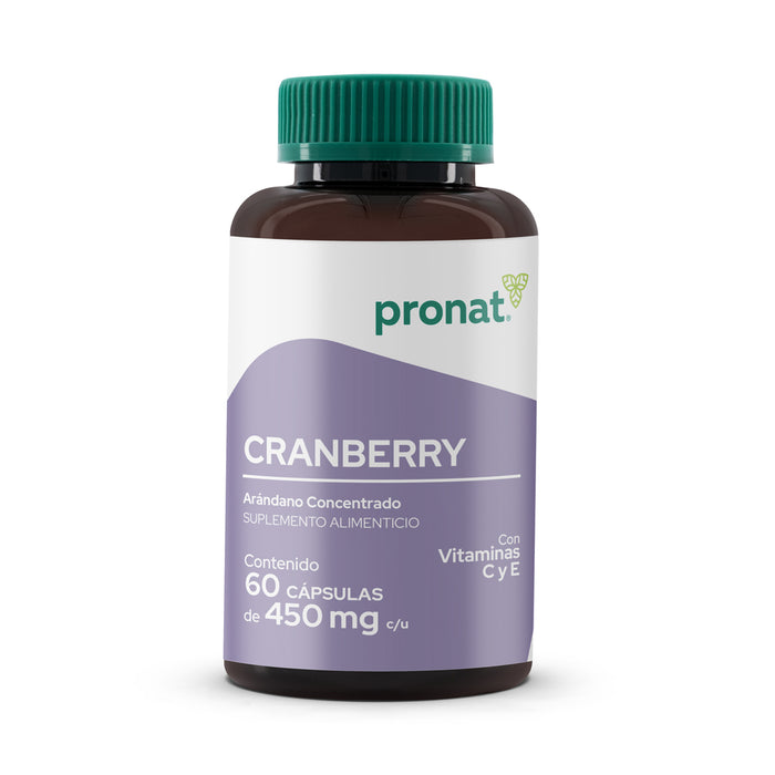 Cranberry 60 cápsulas. - Pronat