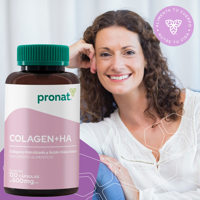 Colagen+HA 120 cápsulas - Pronat