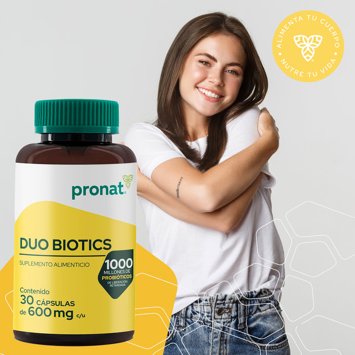 Suplemento Probióticos Duo Biotics 30 capsúlas