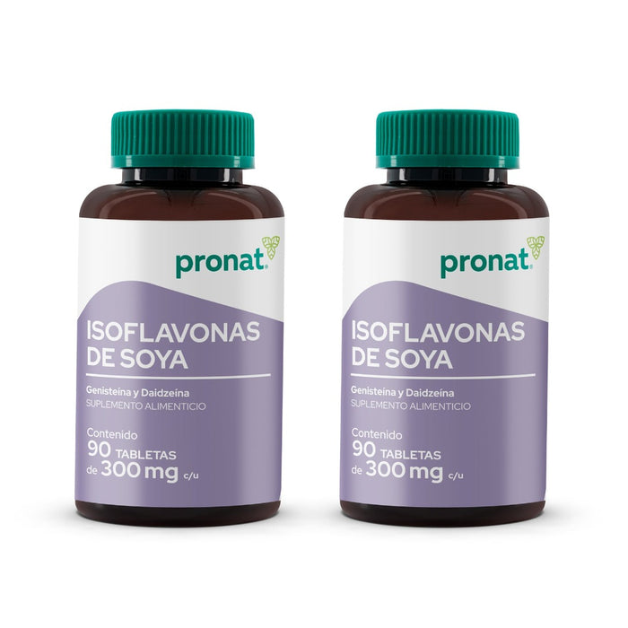 KIT 2 PIEZAS - Isoflavonas de Soya 90 tabletas