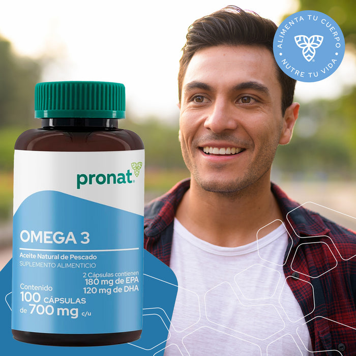 Omega 3 - 100 cápsulas - Pronat