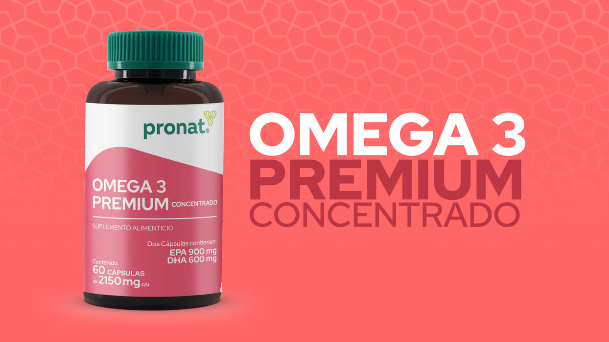 Omega 3 PREMIUM 60 cápsulas - Pronat