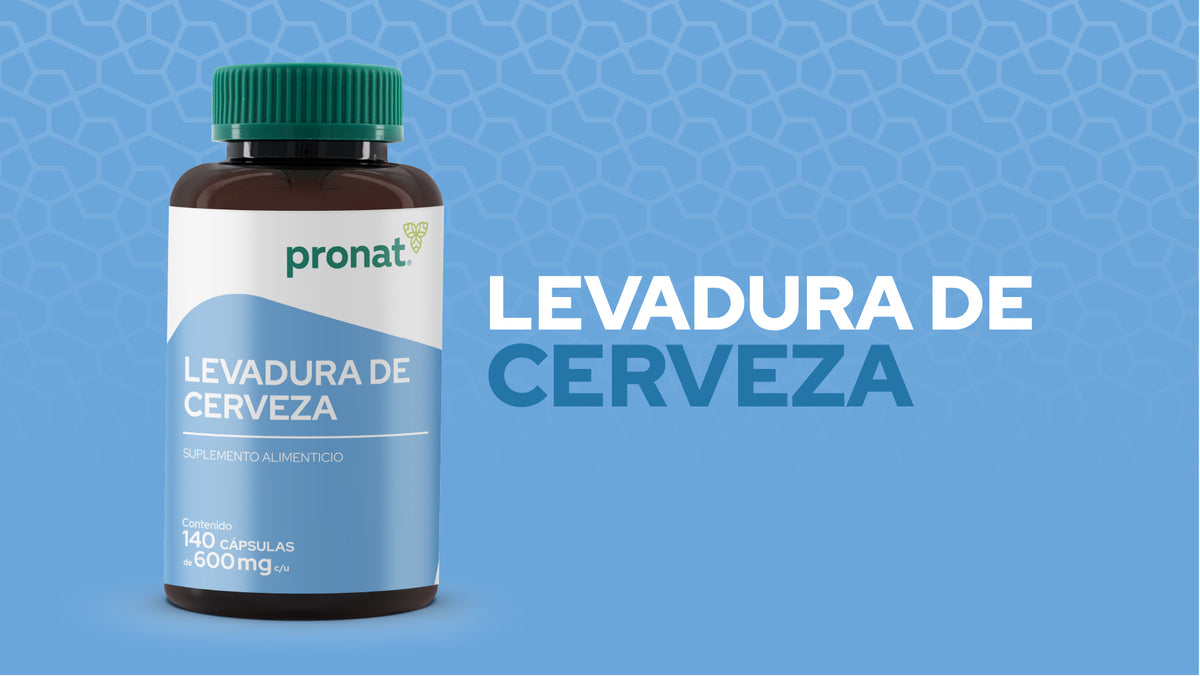 Levadura de Cerveza 140 cápsulas- Pronat