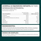Acerola & Equinácea KIDS 60 tabletas - Pronat