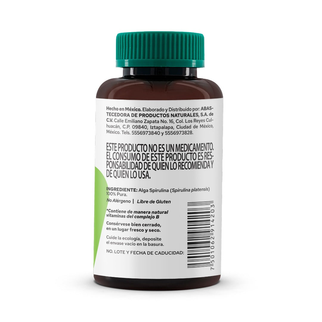 Alga Spirulina 180 cápsulas - Pronat