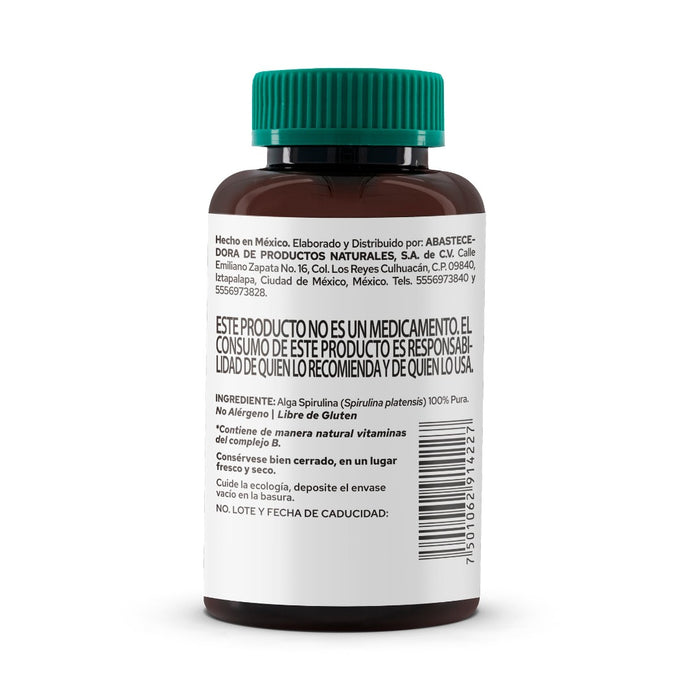 Alga Spirulina 180 tabletas - Pronat