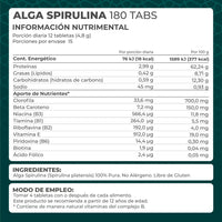 Alga Spirulina 180 tabletas - Pronat