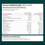 Alga Spirulina 180 cápsulas - Pronat