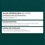 Alga Spirulina 90 cápsulas - Pronat