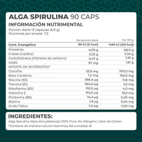 KIT 2 PIEZAS - Alga spirulina 90 Cáps