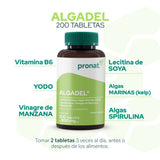 Algadel 200 Tabletas - Pronat