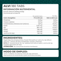 KIT 2 PIEZAS - ALVI 180 tabs.