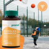 Acerola & Equinácea KIDS 60 tabletas - Pronat