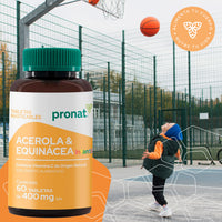 Acerola & Equinácea KIDS 60 tabletas - Pronat