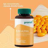 Ajo Ultra 100 cápsulas - Pronat