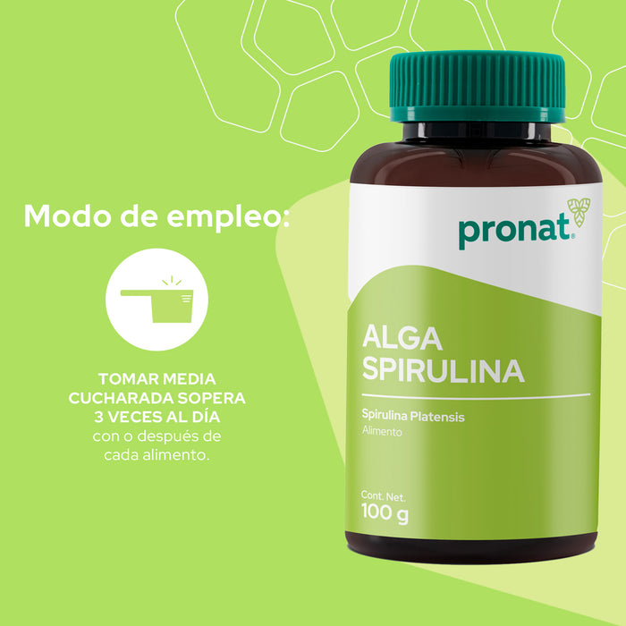 Alga Spirulina 100g - Pronat
