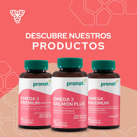 Salmón Plus (Omega 3) 90 cápsulas - Pronat