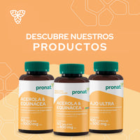Acerola & Equinácea KIDS 60 tabletas - Pronat