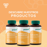 Acerola y Equinácea 60 tabletas - Pronat