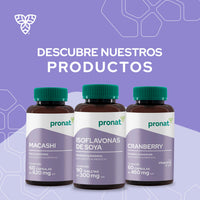 Isoflavonas de Soya 90 tabletas - Pronat
