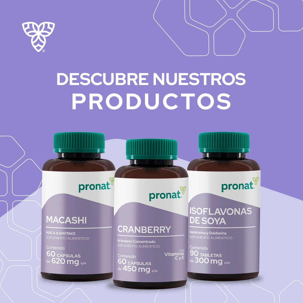 Cranberry 60 cápsulas. - Pronat