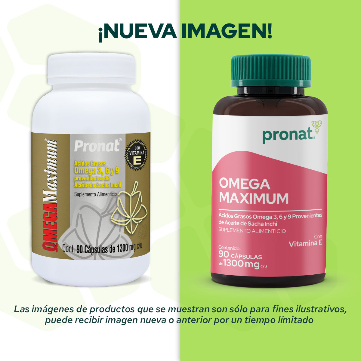 Omega Maximum 90 cápsulas - Pronat