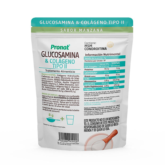 Glucosamina Colágeno Tipo II - Pronat