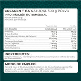KIT 2 PIEZAS - Colagen + HA (Colágeno + Ácido Hialurónico) natural 500 gr