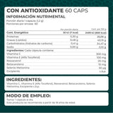 RESVERATROL con antioxidante 60 cápsulas - Pronat
