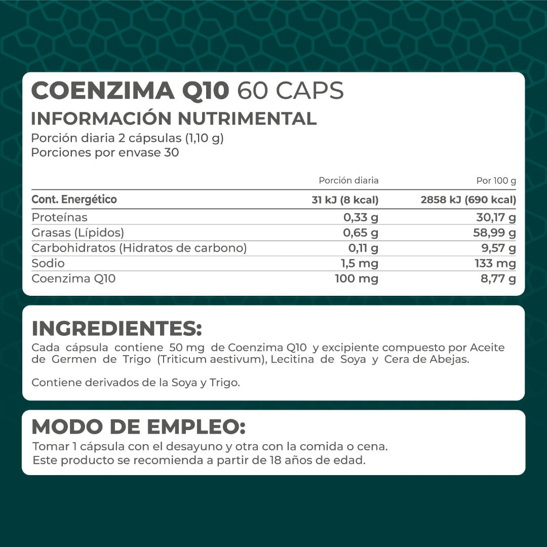 KIT 2 PIEZAS - Coenzima Q-10 60 caps.