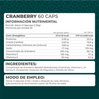 KIT 2 PIEZAS - Cranberry  60 Cáps