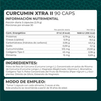 Curcumin Xtra II 90 cápsulas - Pronat