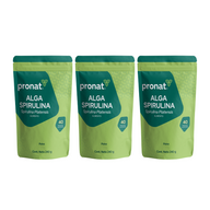 KIT 3 PIEZAS - Alga Spirulina bolsa 240g