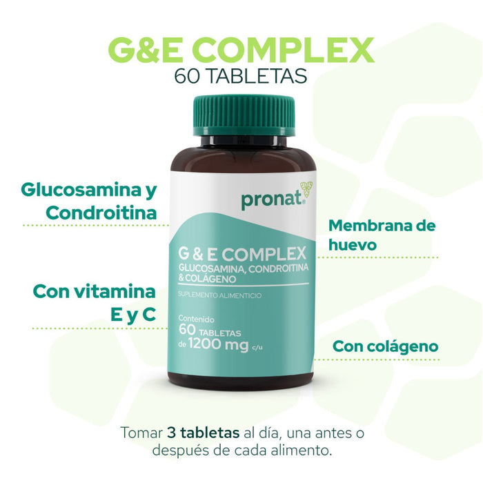 G&E Complex 60 tabletas - Pronat