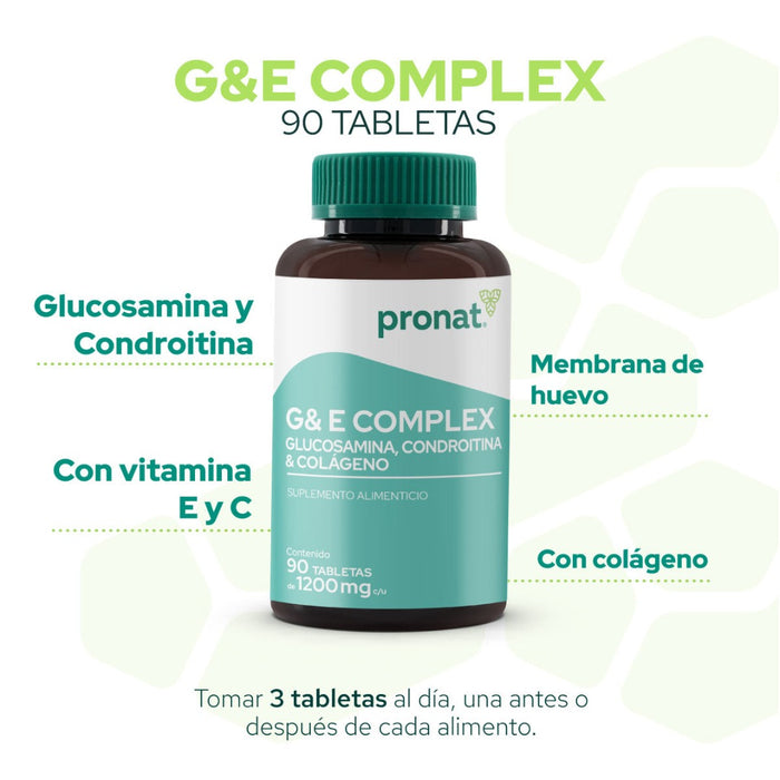 G&E Complex 90 tabletas - Pronat