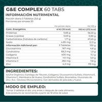 G&E Complex 60 tabletas - Pronat