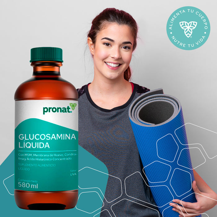 Glucosamina Líquida uva 580 ml - Pronat