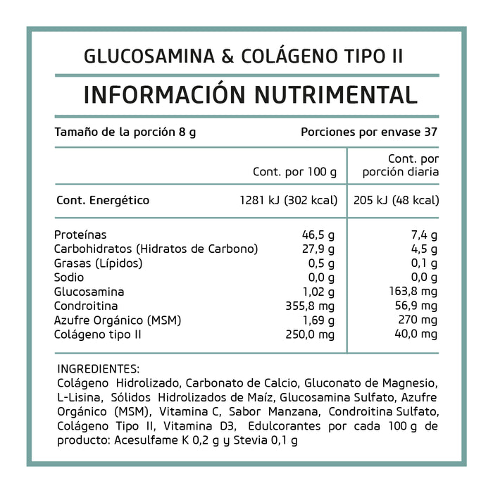 KIT 3 PIEZAS - Glucosamina & Colágeno Tipo II