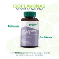 Isoflavonas de Soya 90 tabletas - Pronat