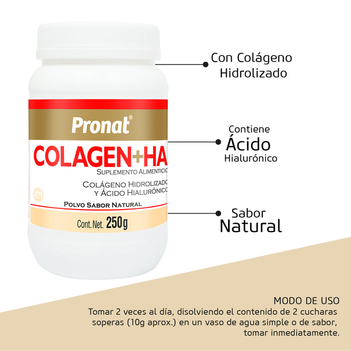 KIT 2 PIEZAS - Colagen+HA nat. 250 g
