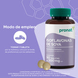Isoflavonas de Soya 90 tabletas - Pronat