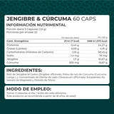 KIT 3 PIEZAS - Jengibre y Cúrcuma 60 caps