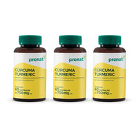 KIT 3 PIEZAS - Cúrcuma Turmeric 60 caps