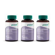 KIT 3 PIEZAS - Isoflavonas de Soya 90 tabletas